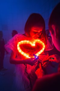 CED Week-end créatif 2017 coeur en LED ©Quentin_Chevrier