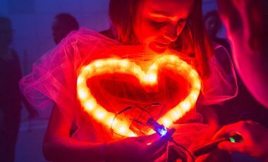 CED Week-end créatif 2017 coeur en LED ©Quentin_Chevrier